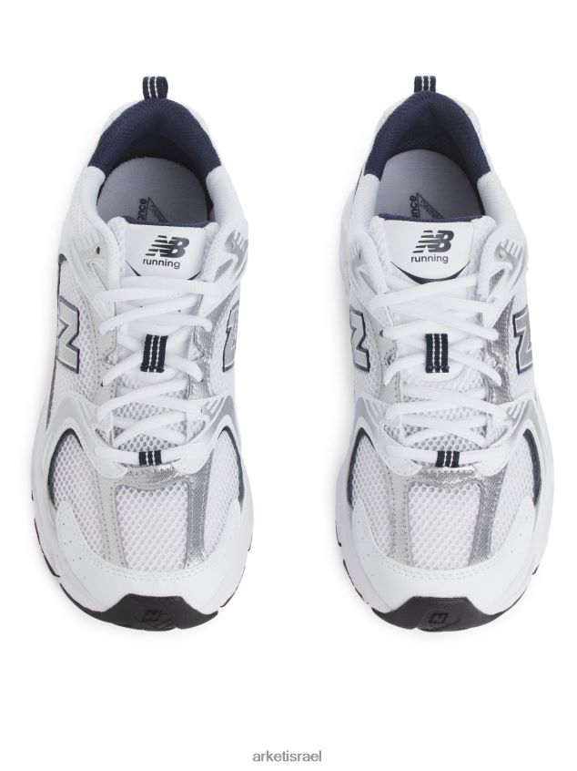 ARKET מאמנים של new balance 530 לבן/אינדיגו נָשִׁים 4TL8F655 הַנעָלָה