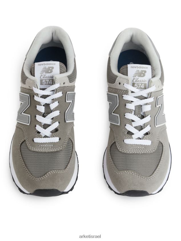 ARKET מאמני new balance 574 עלה ירוק אפור נָשִׁים 4TL8F652 הַנעָלָה